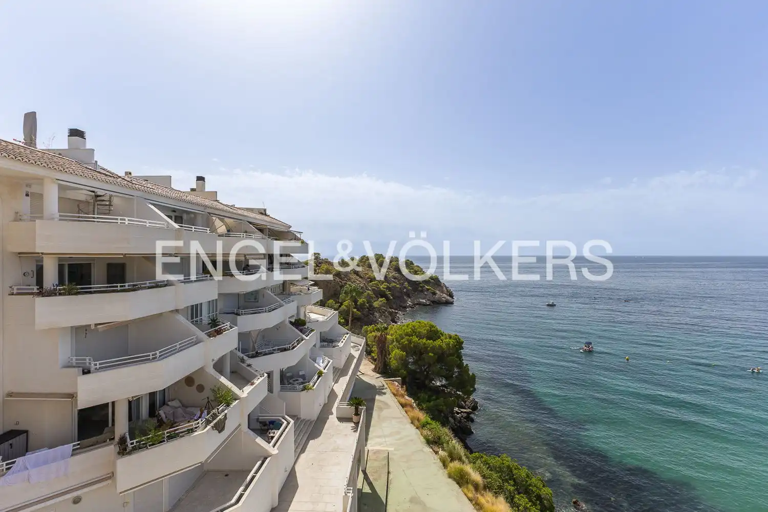 Vista exterior de Piso de alquiler en Altea con Aire acondicionado, Calefacción y Jardín privado