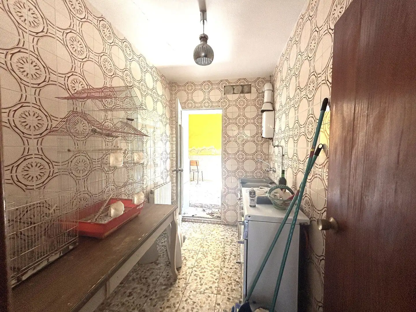 Cuina de Casa o xalet en venda en Navahermosa amb Calefacció i Jardí privat