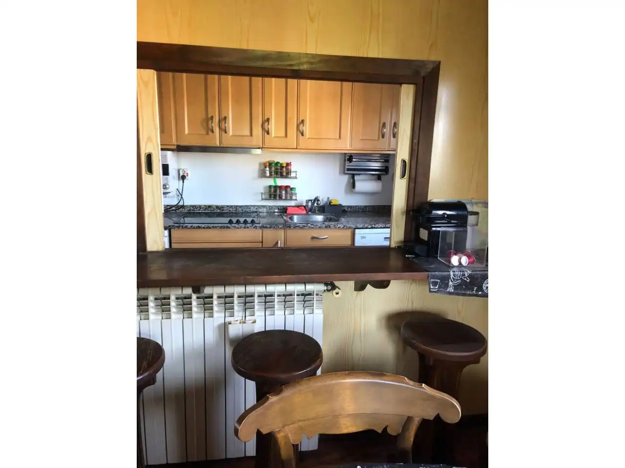 Cuina de Casa o xalet en venda en Medrano amb Aire condicionat, Calefacció i Jardí privat