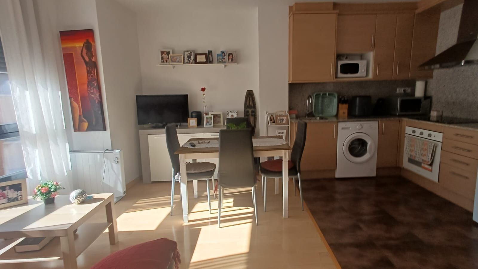 Kitchen of Apartment for sale in  Lleida Capital  with Storage room and Furnished