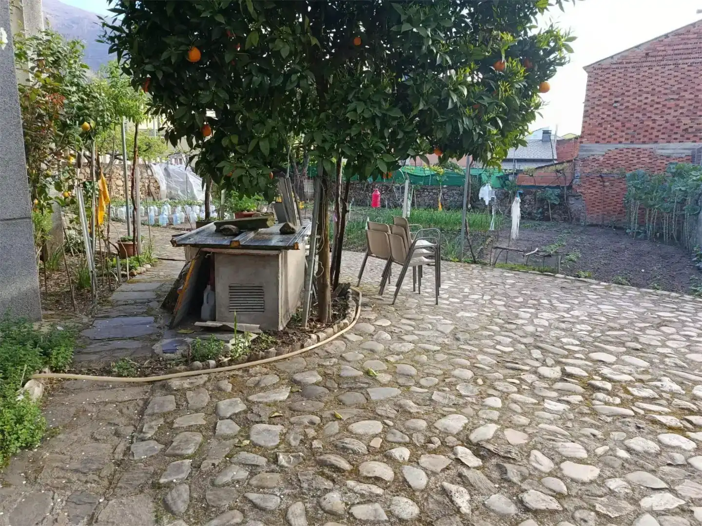 Terraza de Casa o chalet en venta en A Rúa  con Parquet y Trastero