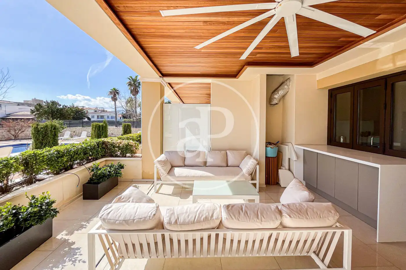 Terrasse von Wohnung zur Miete in Pollença mit Klimaanlage, Heizung und Terrasse