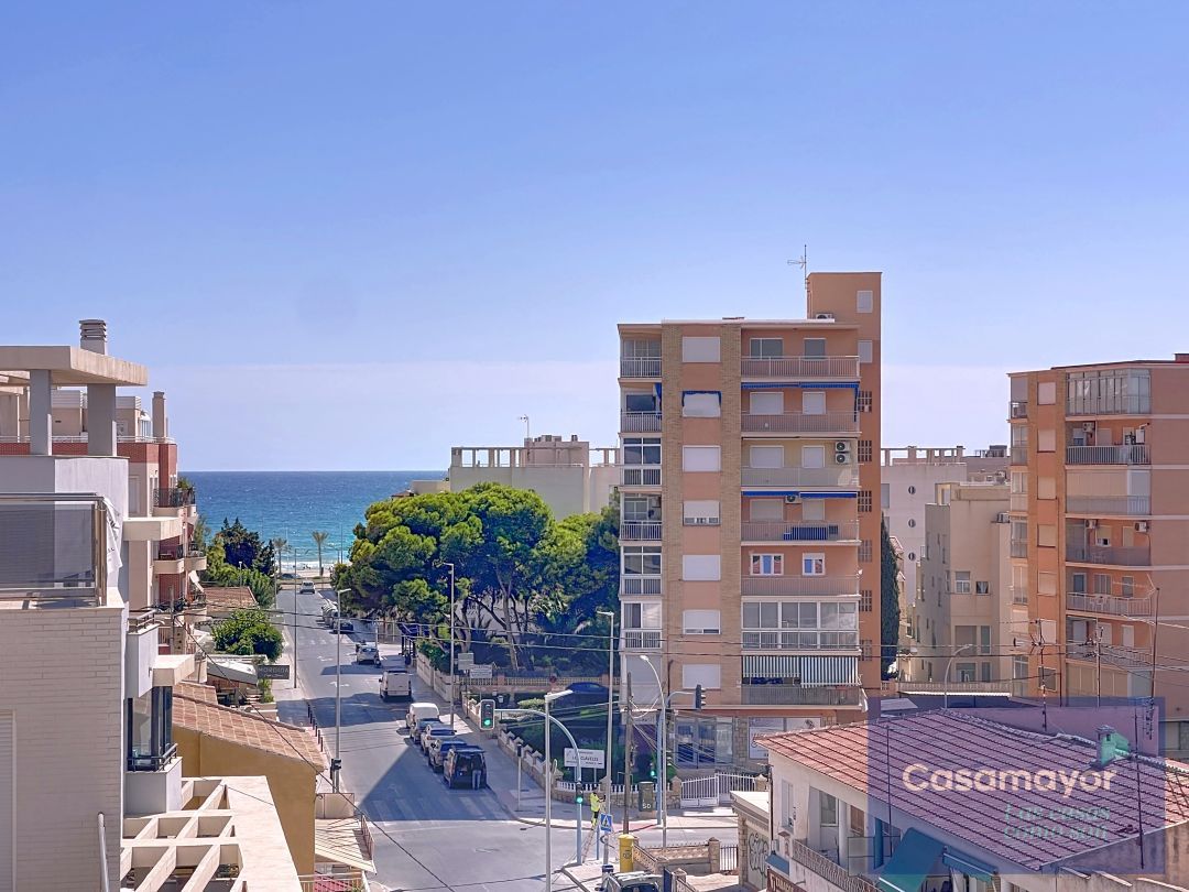 Exterior view of Attic for sale in El Campello  with Air Conditioner, Terrace and Storage room