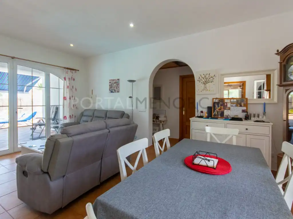 Dining room of Houses for sale in Alaior  with Air Conditioner and Swimming Pool
