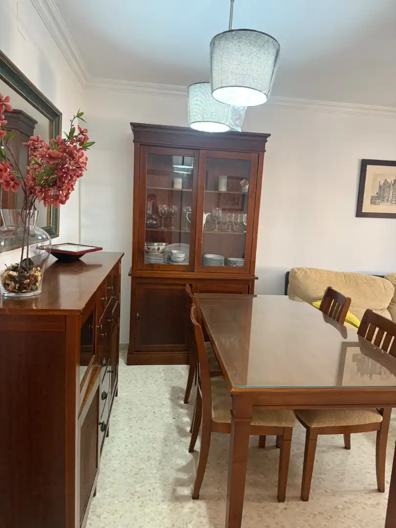 Comedor de Apartamento en venta en Badajoz con Aire acondicionado, Lavadora y Microondas