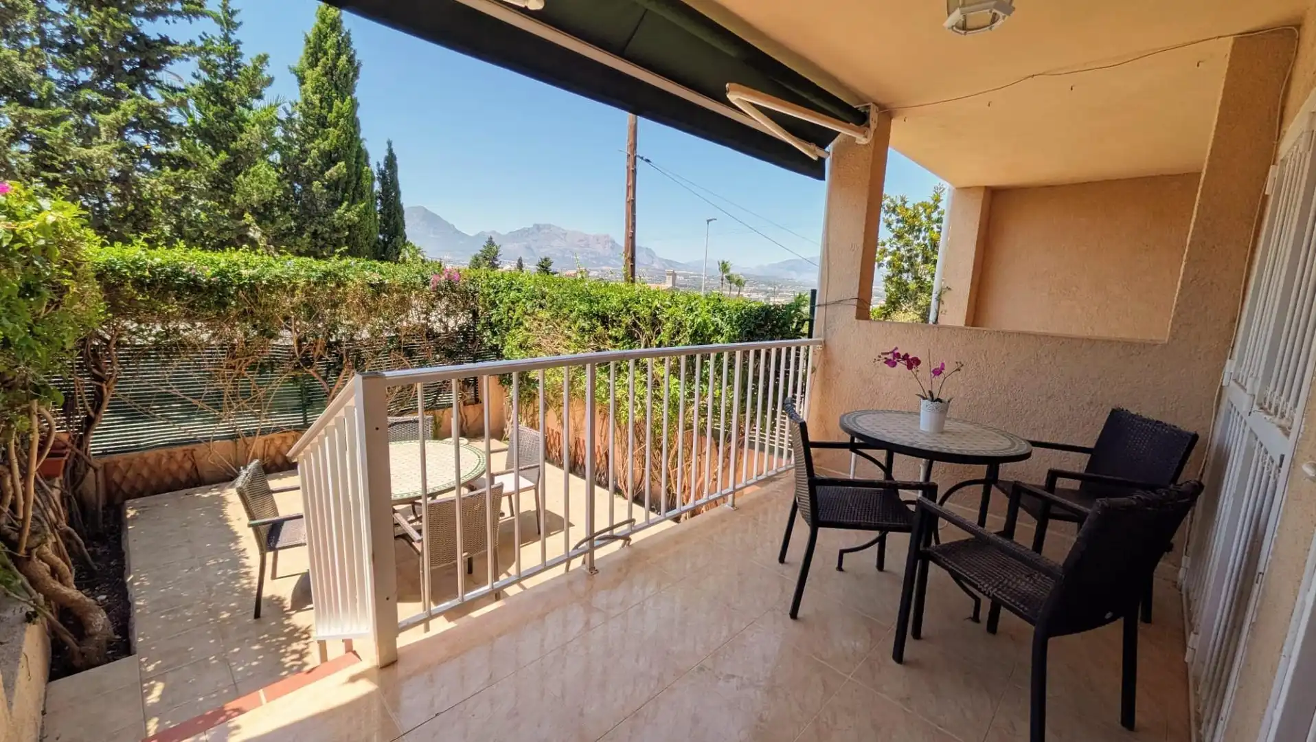 Terraza de Casa o chalet en venta en L'Alfàs del Pi con Aire acondicionado, Terraza y Piscina comunitaria