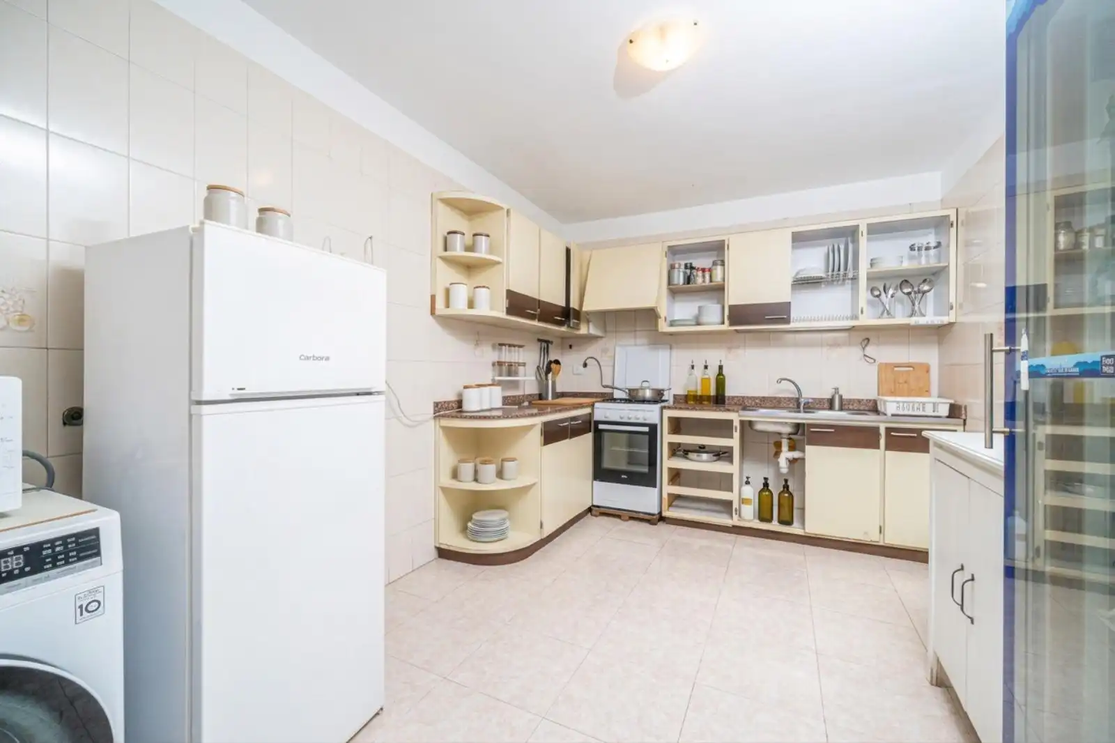 Küche von Einfamilien-Reihenhaus zum Verkauf in  Palma de Mallorca mit Abstellraum und Balkon