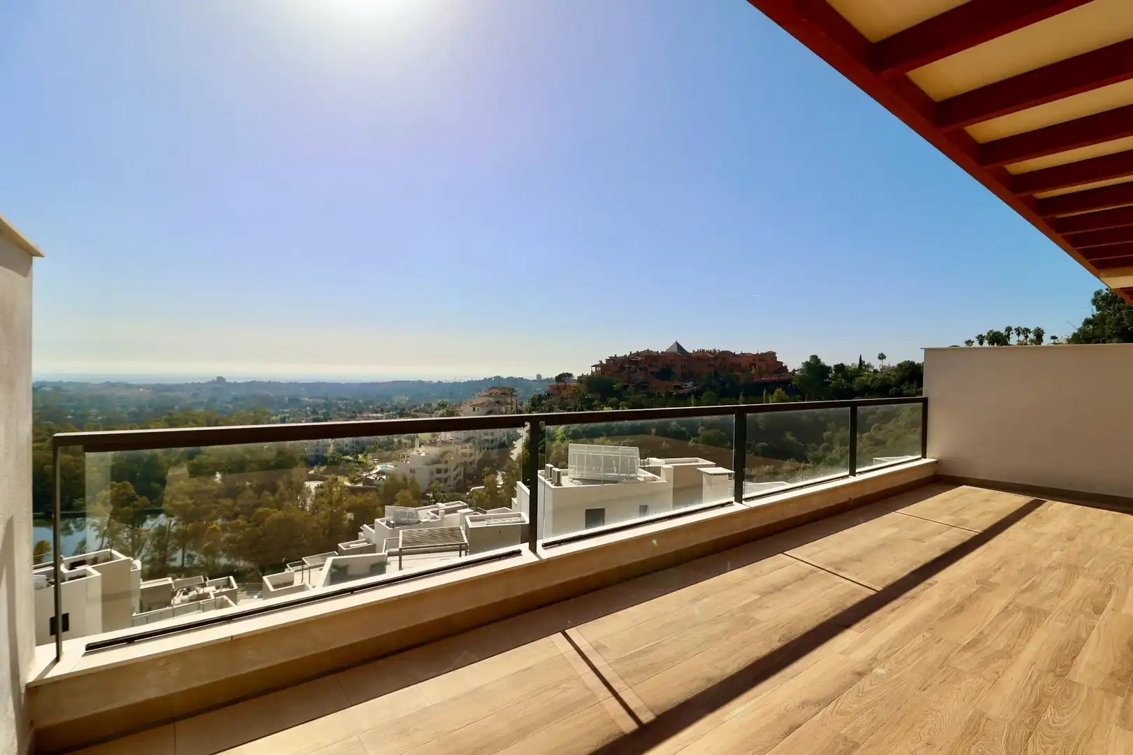 Terrace of Flat for sale in Marbella  with Air Conditioner, Private garden and Terrace