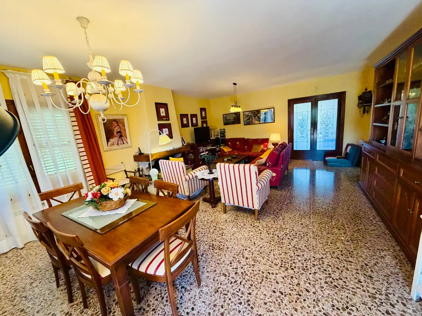 Living room of Houses for sale in Alpicat  with Heating, Private garden and Storage room
