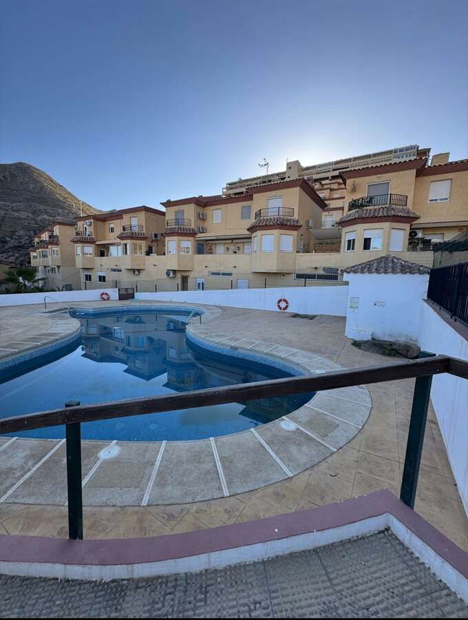 Swimming pool of Flat to rent in Vícar  with Air Conditioner, Terrace and Furnished