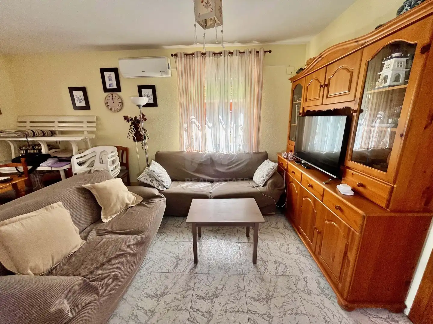 Sala d'estar de Casa o xalet en venda en Oropesa del Mar / Orpesa amb Aire condicionat, Calefacció i Terrassa