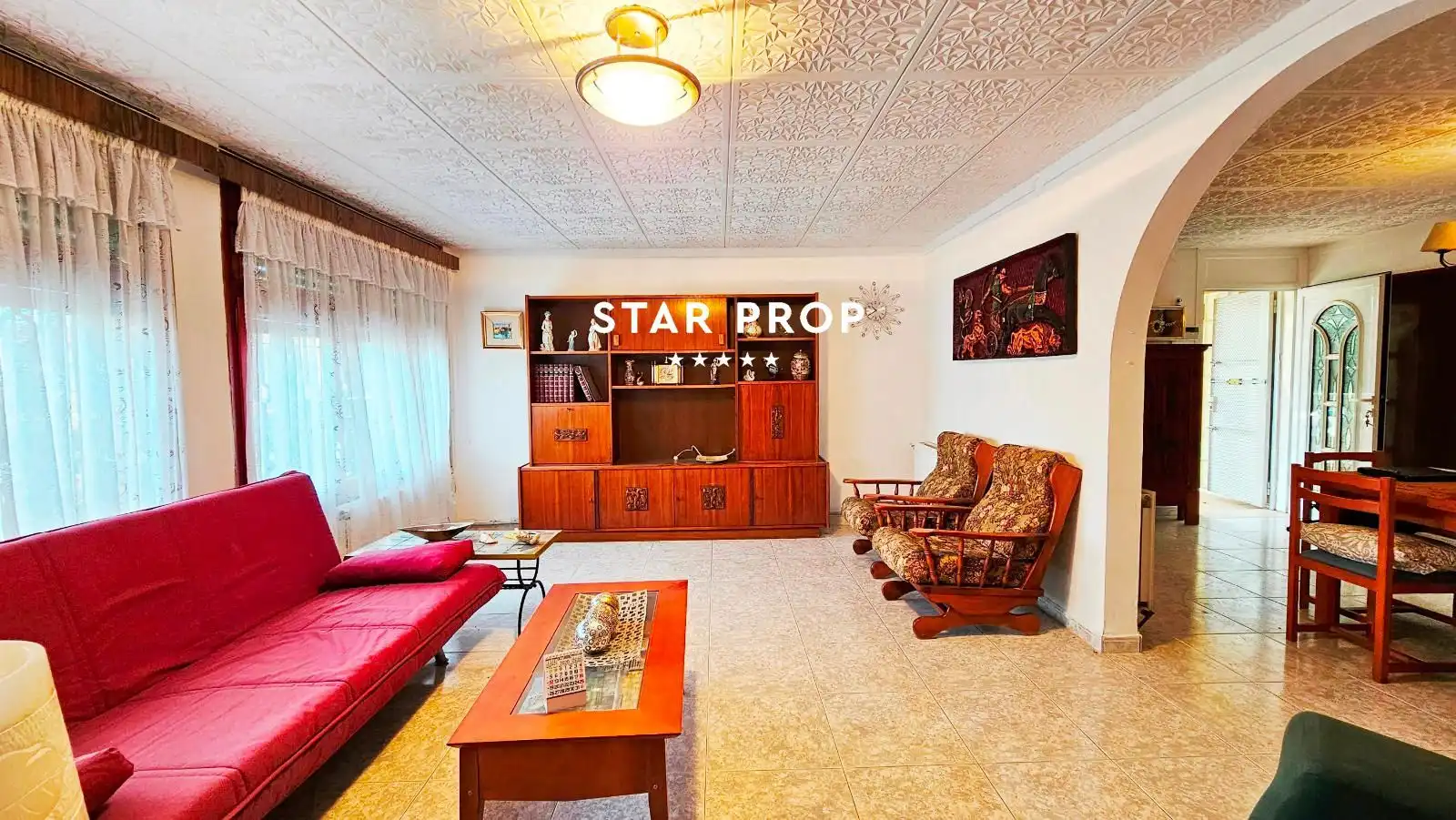 Living room of Houses for sale in Roses  with Heating, Terrace and Storage room