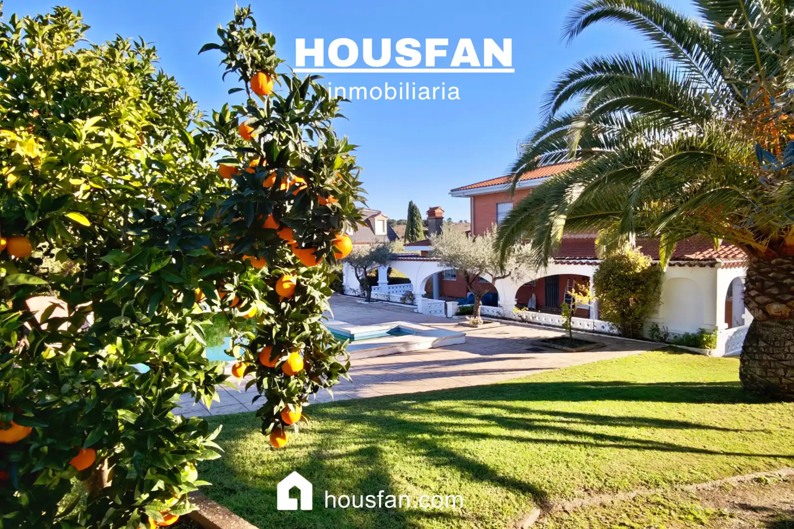 Exterior view of Houses for sale in Cáceres  with Air Conditioner, Heating and Private garden