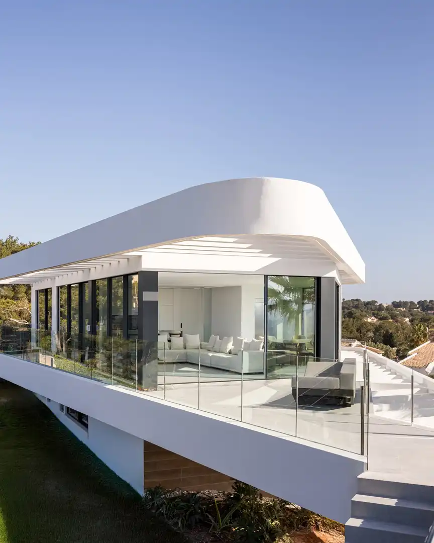Exterior view of Houses for sale in Jávea / Xàbia  with Air Conditioner