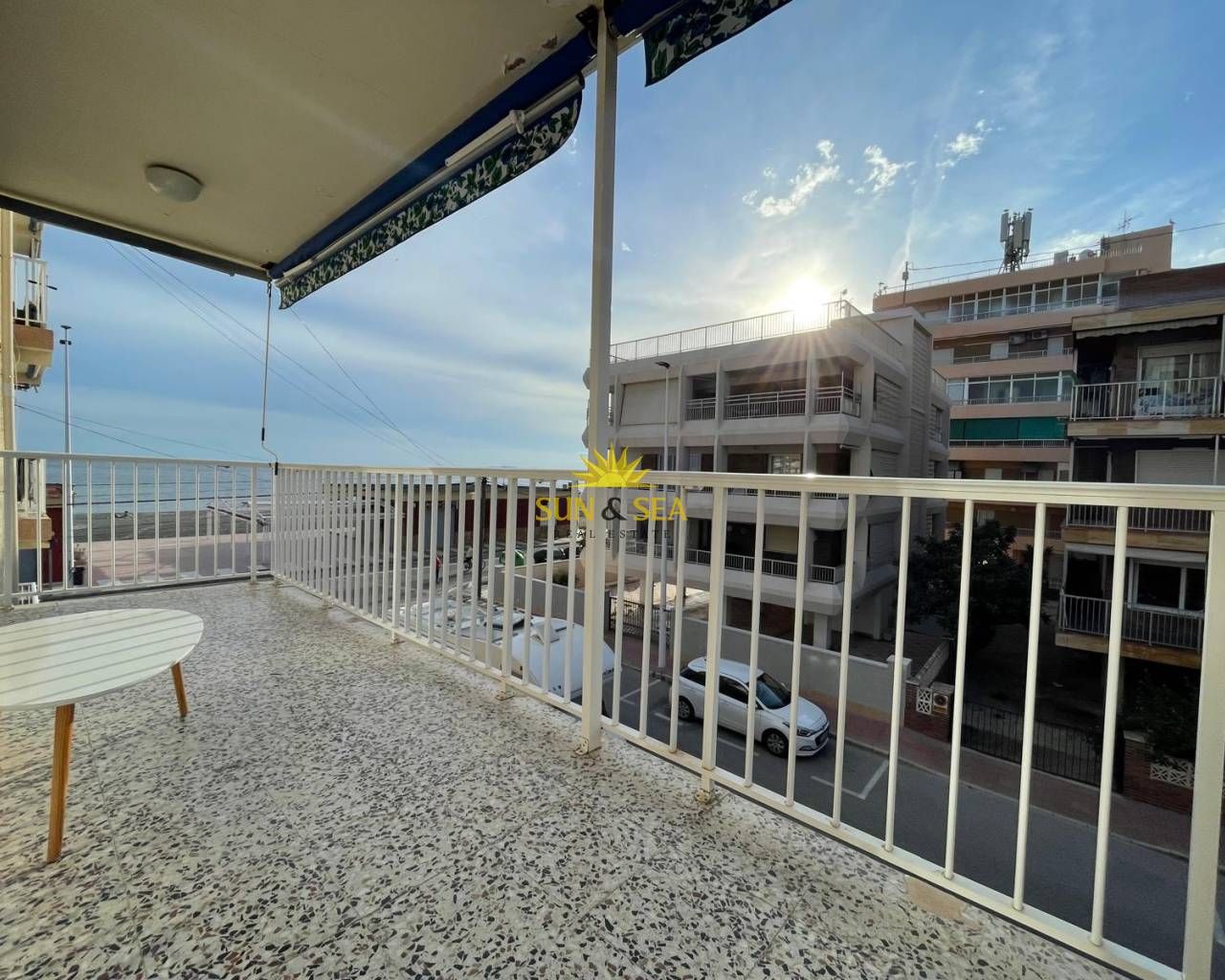 Balcony of Flat to rent in Santa Pola  with Air Conditioner, Heating and Furnished