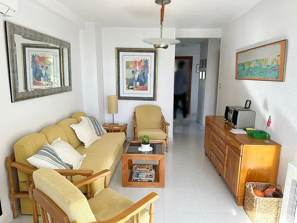 Sala de estar de Piso en venta en Benidorm con Aire acondicionado, Jardín privado y Terraza