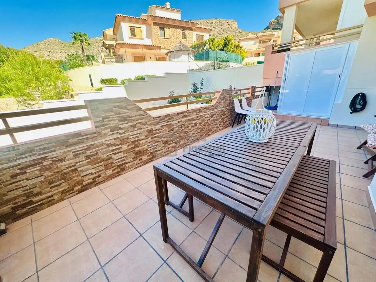 Terraza de Planta baja de alquiler en Callosa d'en Sarrià con Aire acondicionado, Terraza y Amueblado
