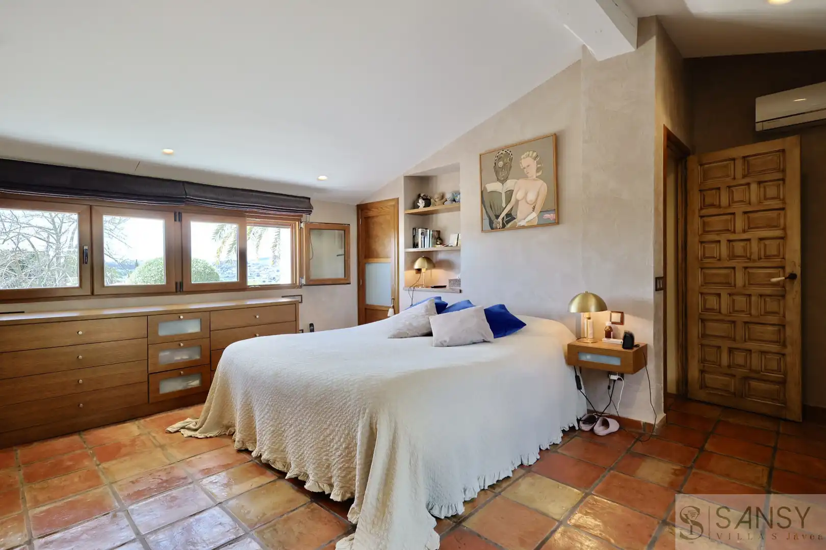 Bedroom of Houses for sale in Jávea / Xàbia  with Air Conditioner, Heating and Terrace