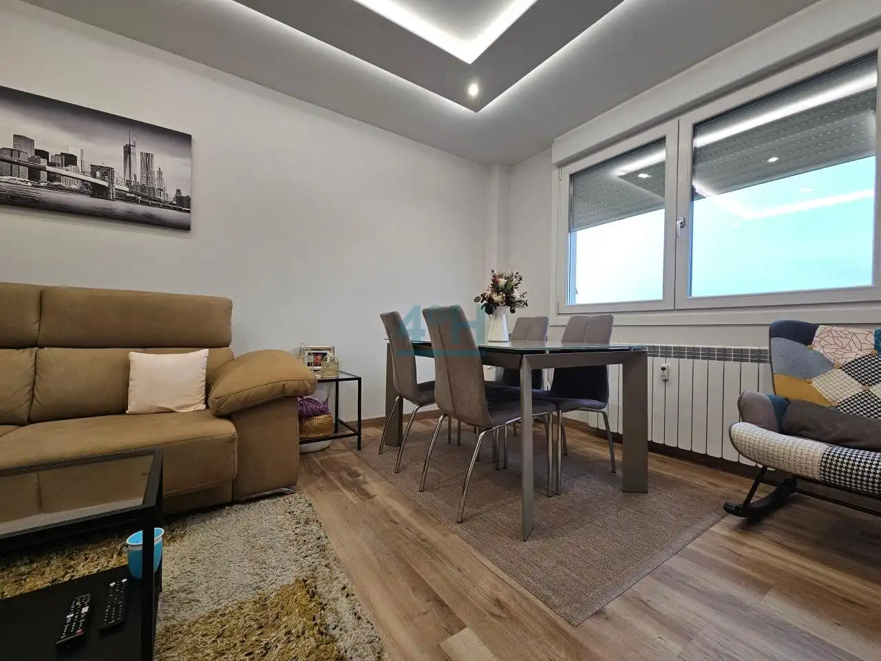 Sala de estar de Piso en venta en Ourense Capital  con Aire acondicionado, Calefacción y Trastero