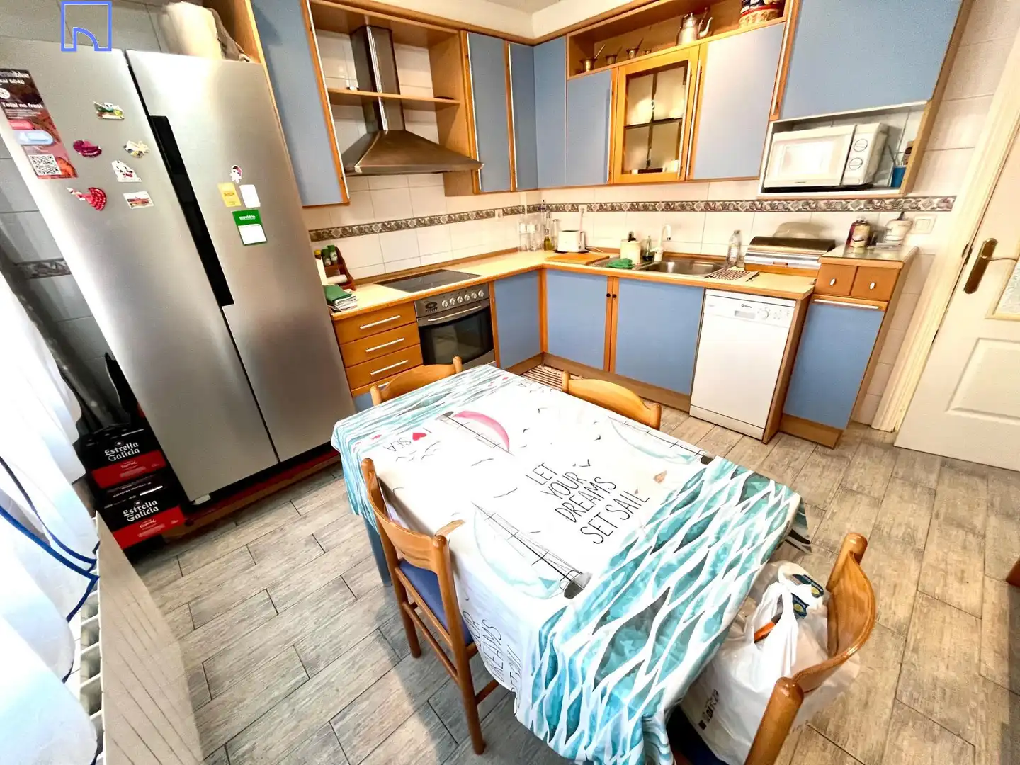 Cocina de Casa o chalet en venta en Tudela con Aire acondicionado, Calefacción y Jardín privado