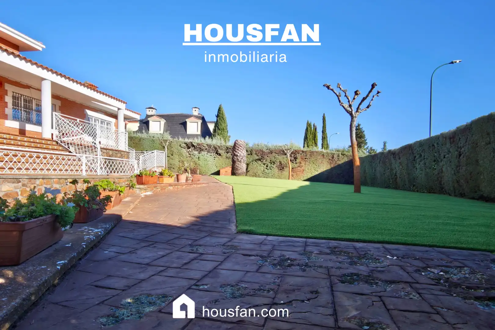 Exterior view of Houses for sale in Cáceres  with Air Conditioner, Heating and Private garden