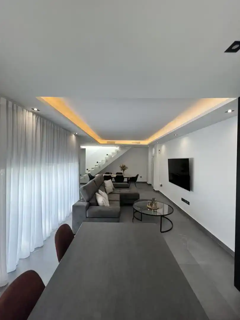 Sala de estar de Casa o chalet de alquiler en Sanlúcar de Barrameda con Aire acondicionado, Jardín privado y Trastero