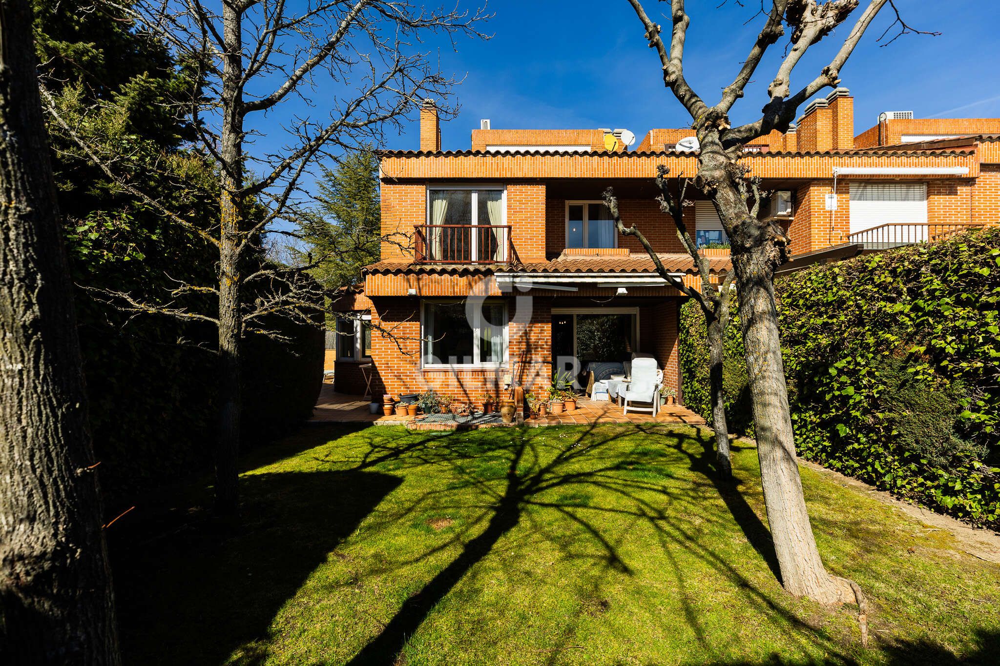 Garden of Single-family semi-detached for sale in Torrelodones  with Heating, Private garden and Swimming Pool