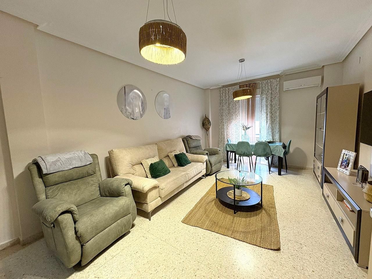 Living room of Flat for sale in Almendralejo  with Air Conditioner