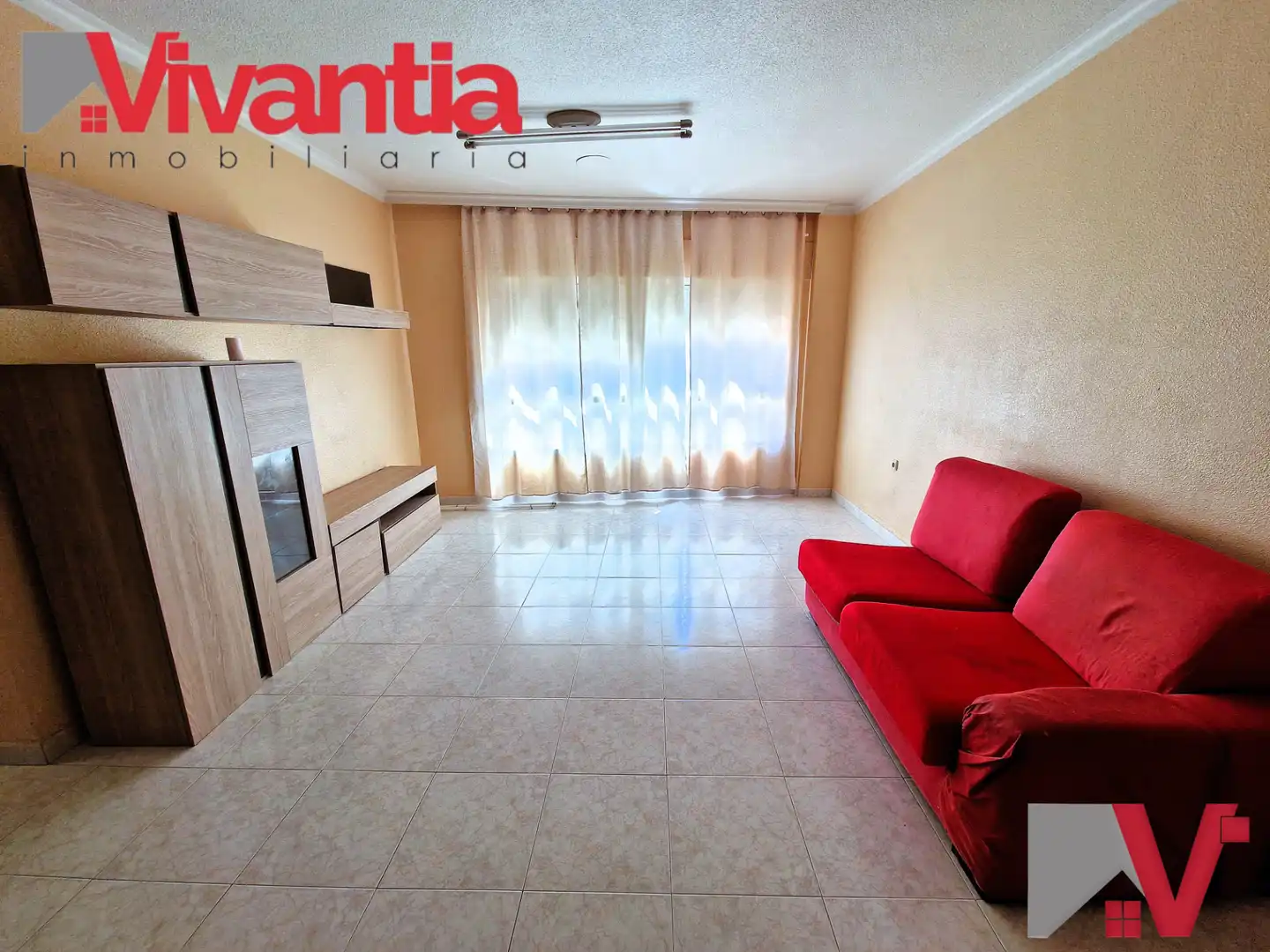 Sala de estar de Piso en venta en Lorca con Amueblado