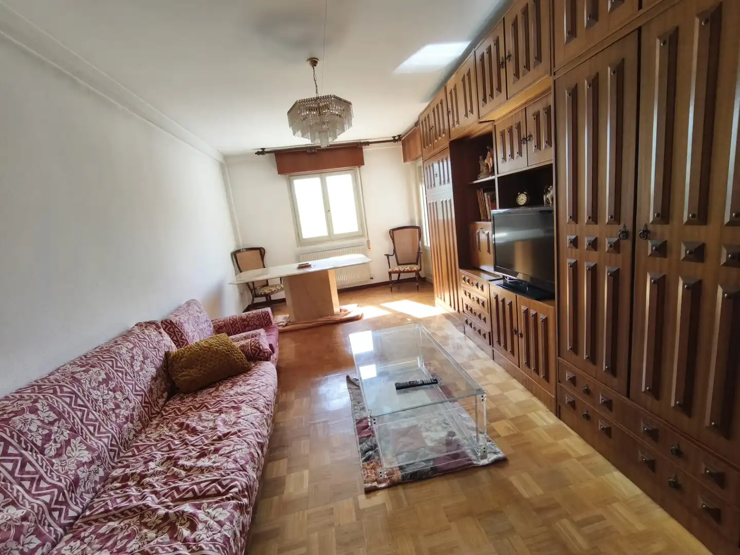 Sala de estar de Piso en venta en Ziordia con Terraza, Amueblado y Balcón