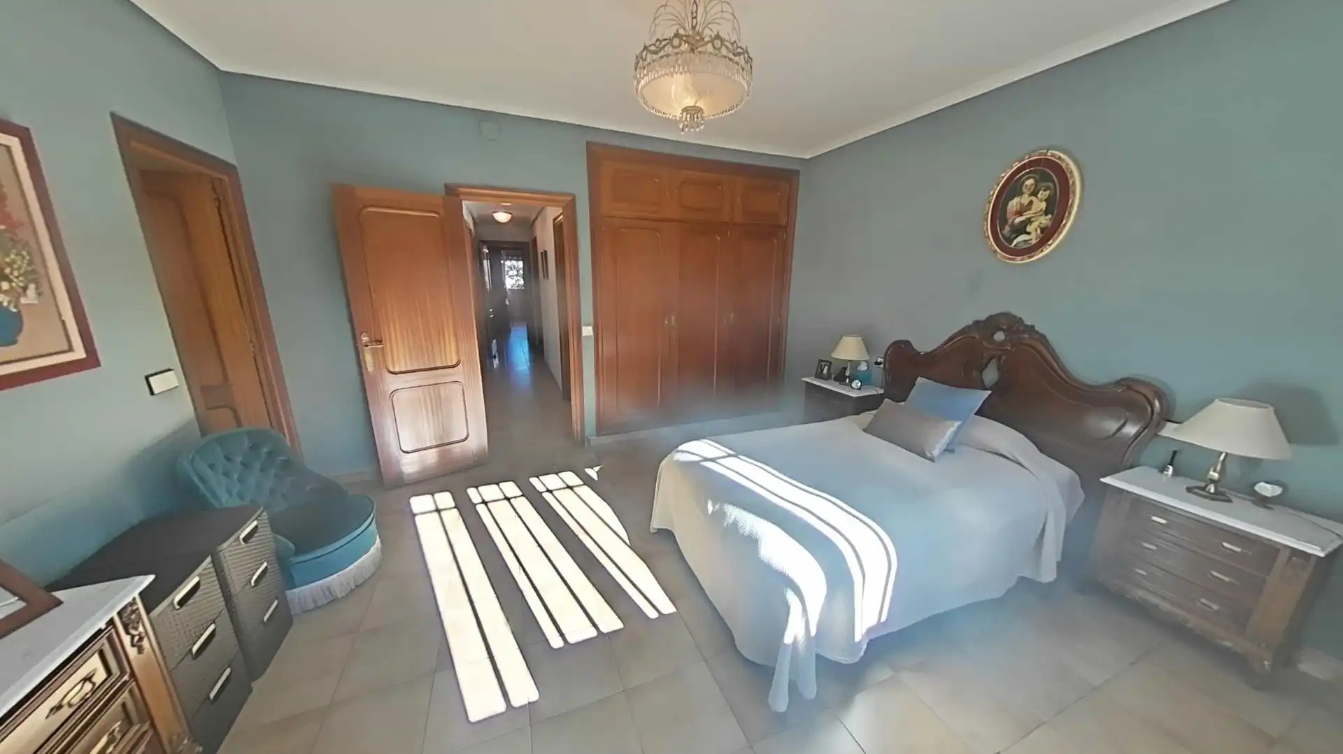Bedroom of Houses for sale in El Molar (Madrid)  with Heating, Private garden and Terrace