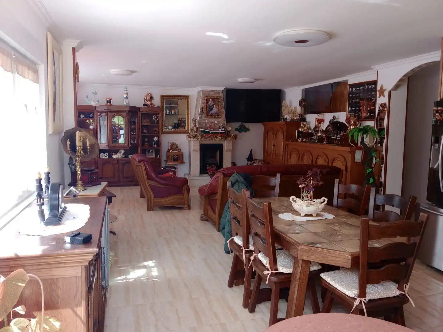 Menjador de Casa o xalet en venda en Fisterra amb Calefacció, Terrassa i Traster