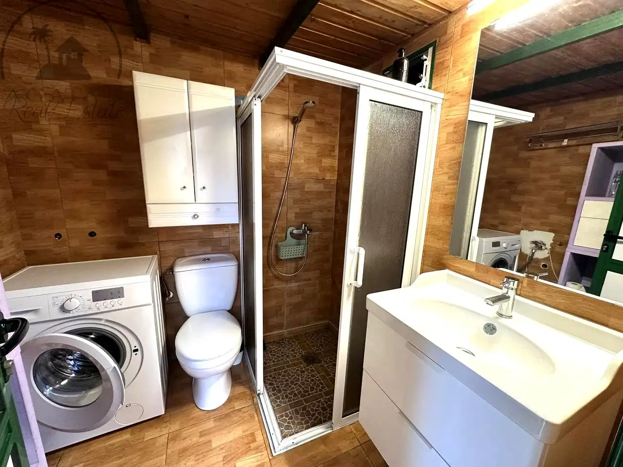 Badezimmer von Country house zur Miete in El Genovés mit Privatgarten, Terrasse und Möbliert