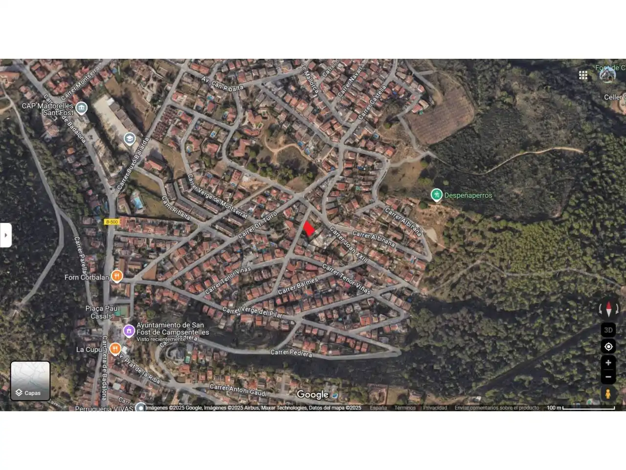 Exterior view of Residential for sale in Sant Fost de Campsentelles