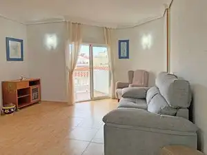 Living room of Flat for rent in Torremolinos  with Air Conditioner, Heating and Furnished