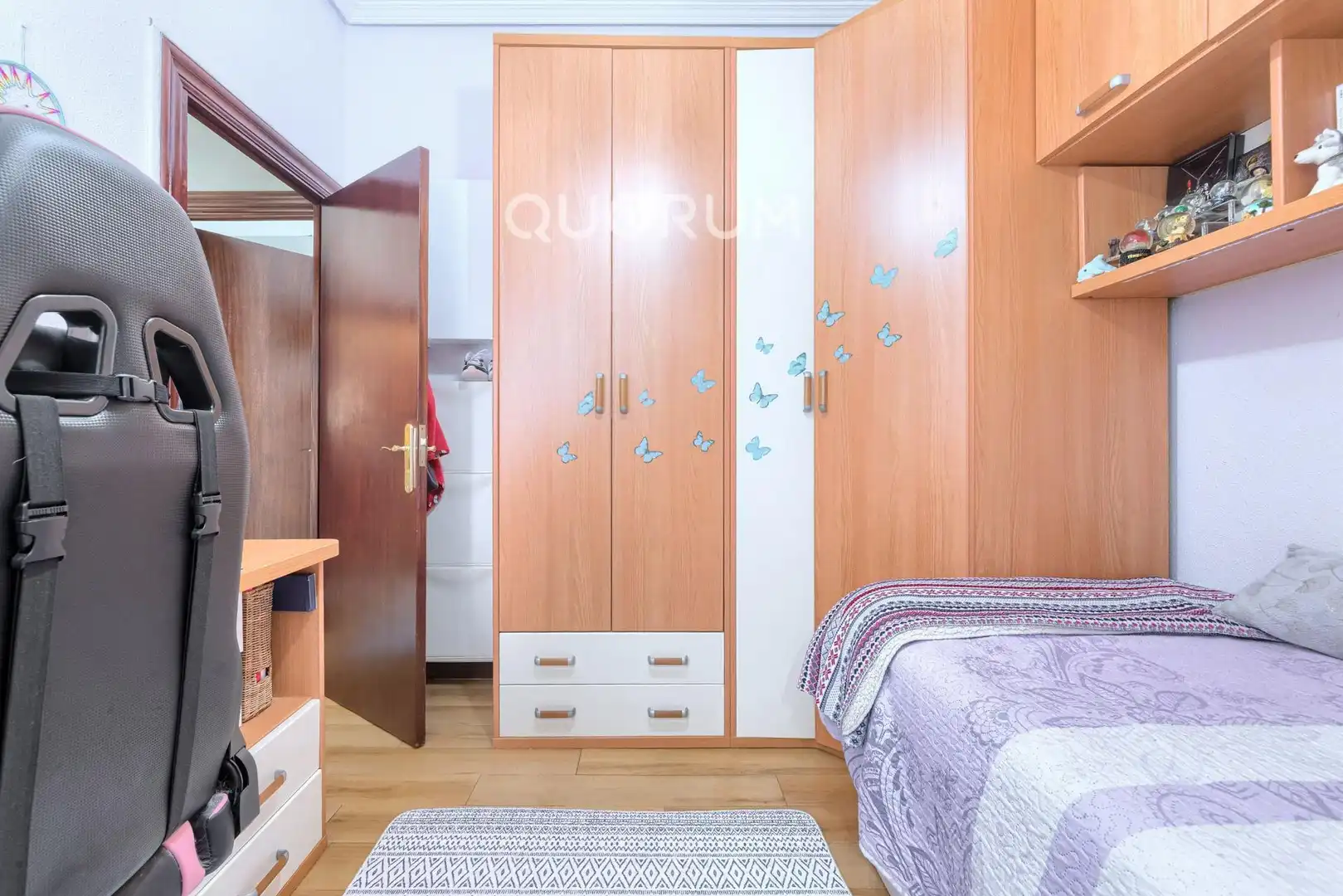 Bedroom of Flat for sale in Barakaldo   with Heating and Furnished