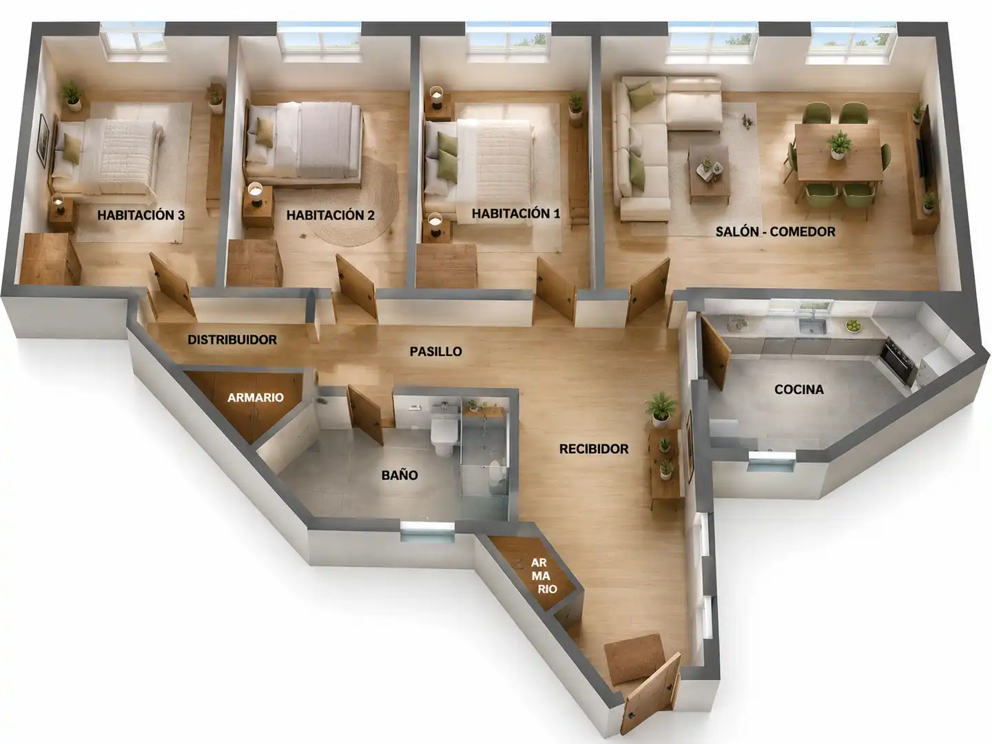 Piso en venta en Barcelona con Aire acondicionado, Calefacción y Amueblado