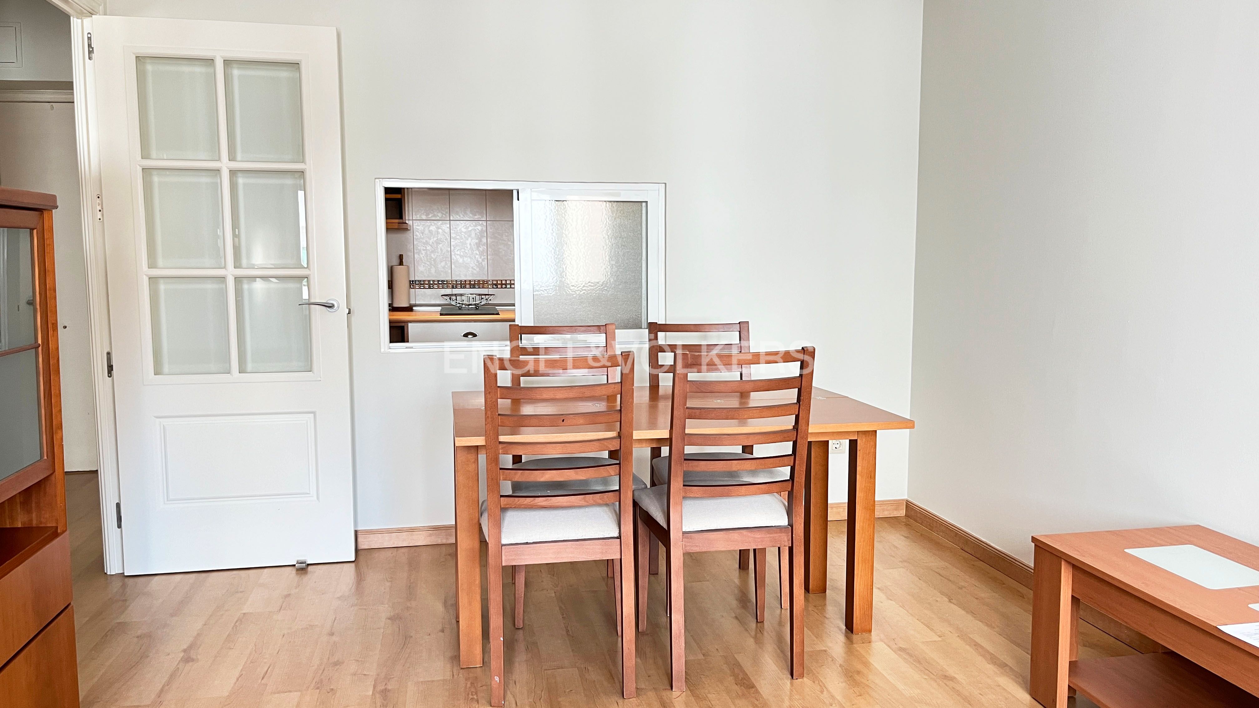 Dining room of Apartment to rent in  Madrid Capital  with Air Conditioner and Heating