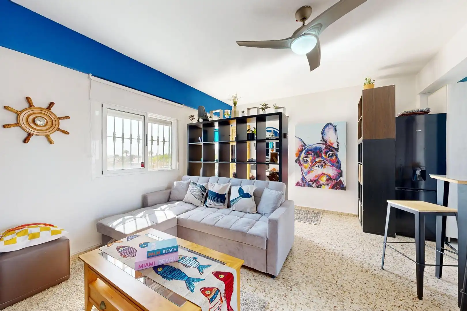 Sala d'estar de Apartament en venda en Cartagena amb Aire condicionat, Terrassa i Balcó