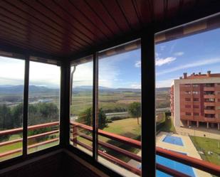 Bedroom of Flat for sale in  Logroño  with Heating, Parquet flooring and Terrace