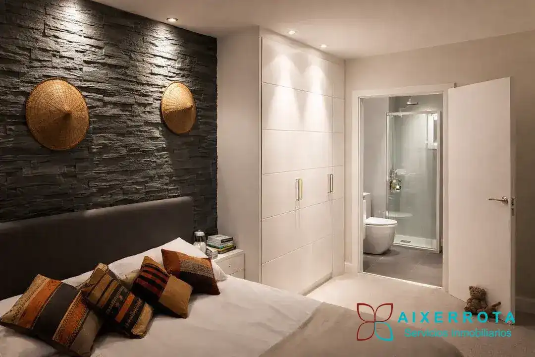 Schlafzimmer von Wohnung zum Verkauf in Leioa mit Heizung, Privatgarten und Terrasse
