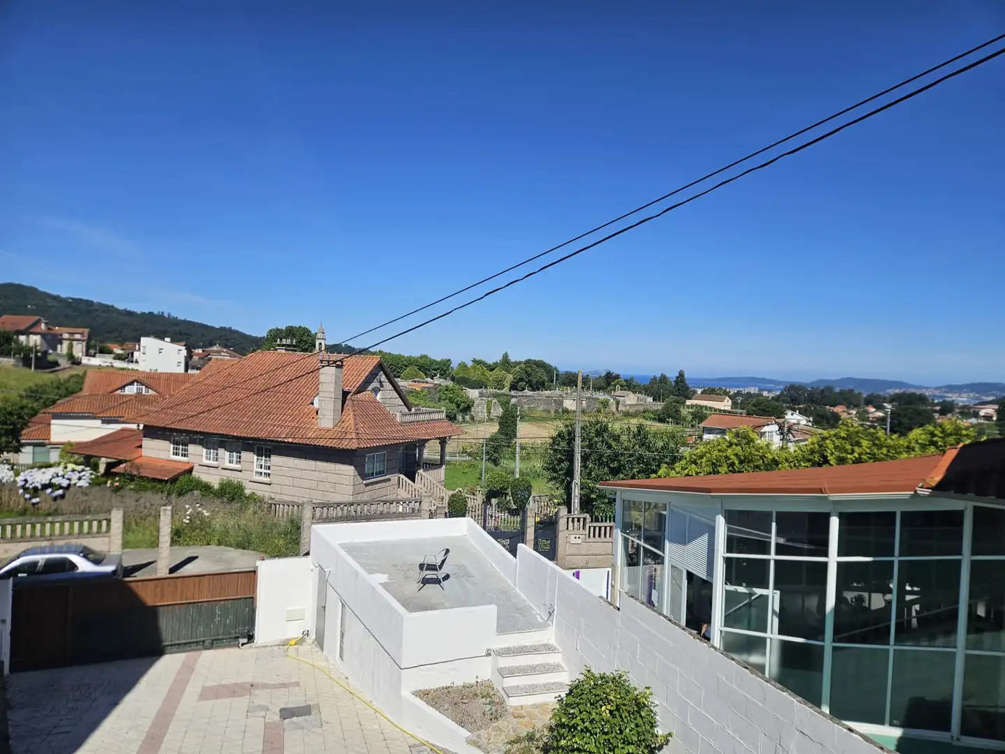 Vista exterior de Casa o chalet en venta en Vigo  con Amueblado