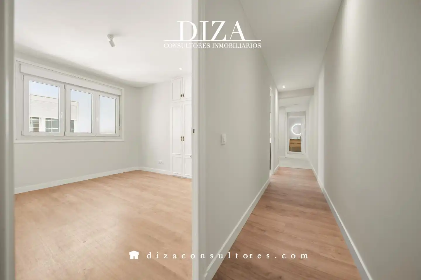 Bedroom of Flat for rent in Madrid  with Air Conditioner and Heating
