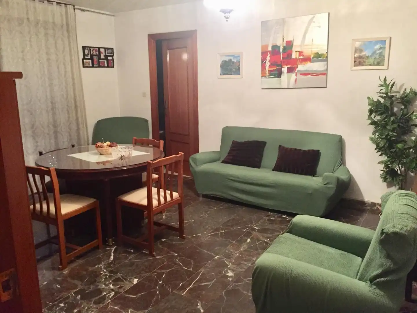 Living room of Flat for rent in Granada  with Furnished
