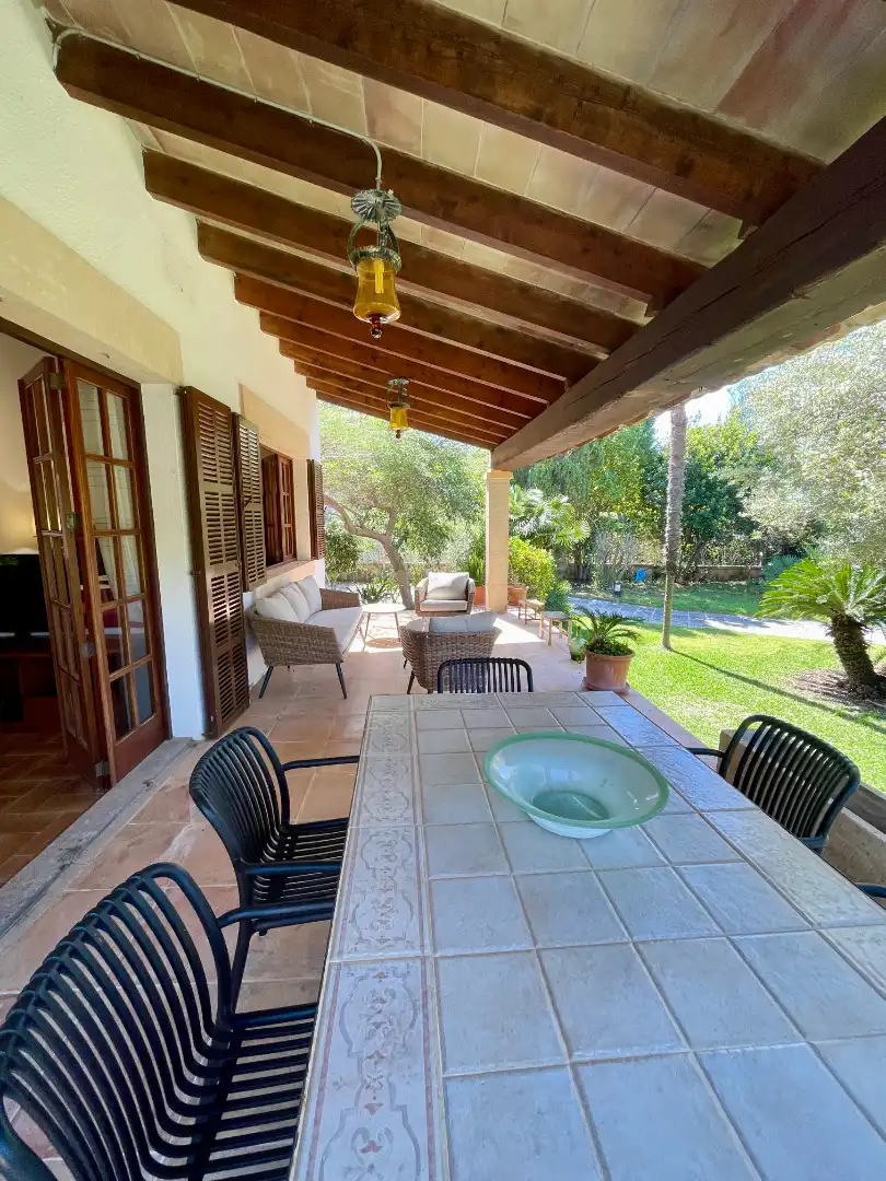 Terrassa de Casa o xalet de lloguer en Son Servera amb Aire condicionat, Calefacció i Jardí privat