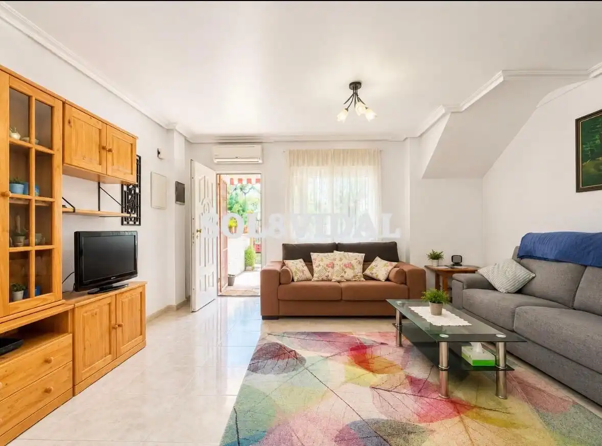 Living room of Houses for sale in Orihuela  with Furnished, Balcony and Community pool
