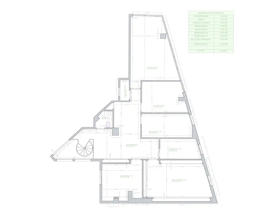 Büro mit Aufzug zur Miete in Plaza Calvo Sotelo, imagen 49