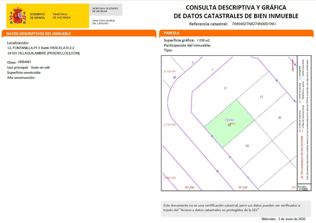 Industrial land for rent in Villaquilambre
