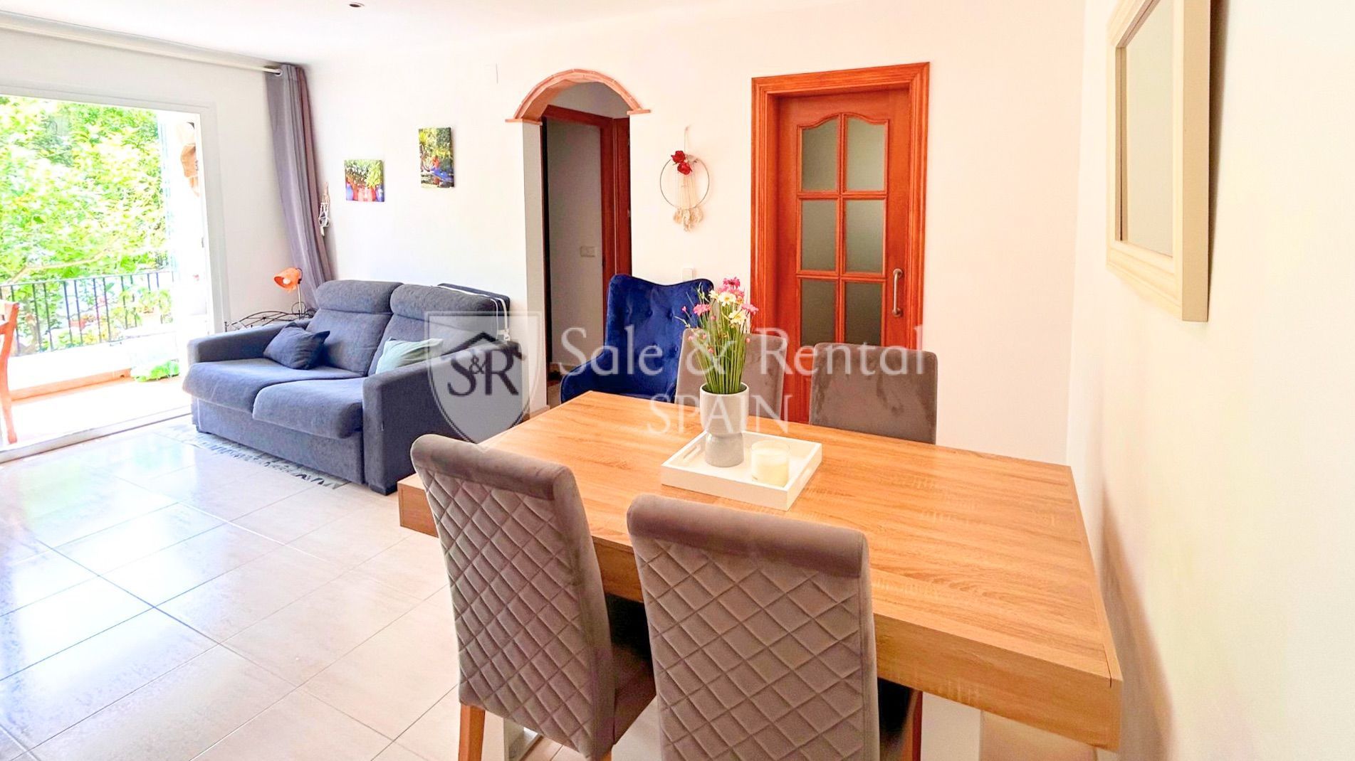 Dining room of Flat for sale in Palafrugell  with Heating, Private garden and Terrace