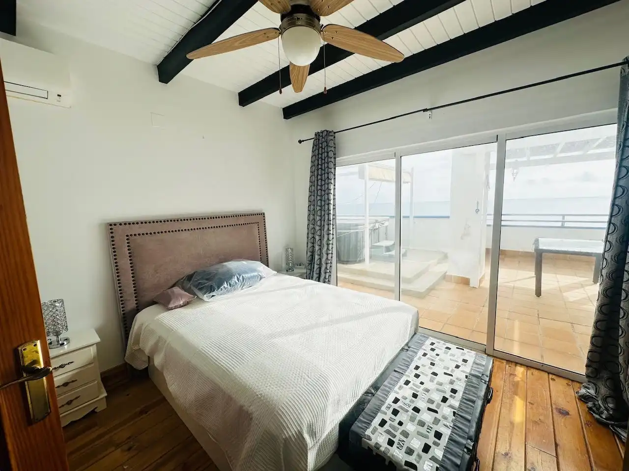 Bedroom of Attic for sale in Torrox  with Air Conditioner and Storage room